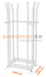 Wyrównywarka palet Pneumatico PALA18 (2)