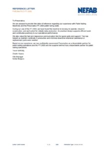 NEFAB Saving Resources